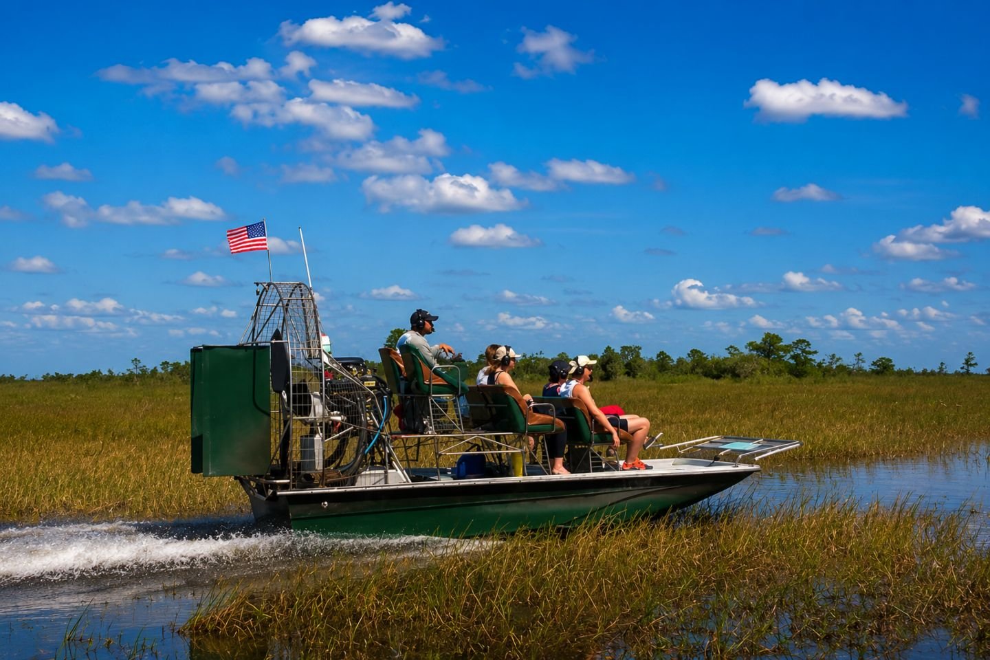 Passeio de Aerobarco nos Everglades: uma experiência imperdível