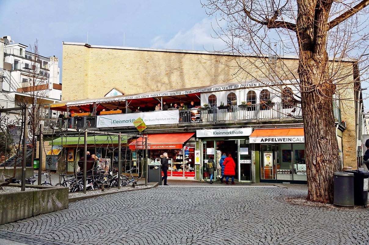 Mercado Kleinmarkthalle em Frankfurt