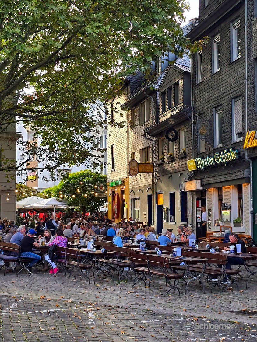 Tavernas de vinho de maçã em Sachsenhausen