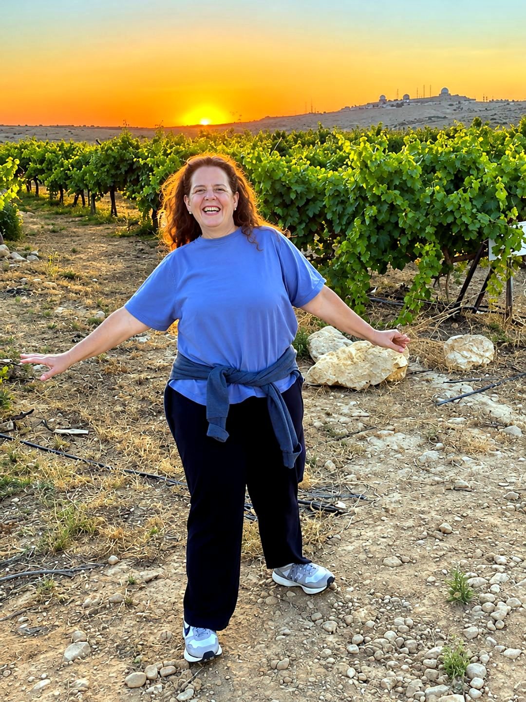 Thati, guia brasileira em Jerusalém