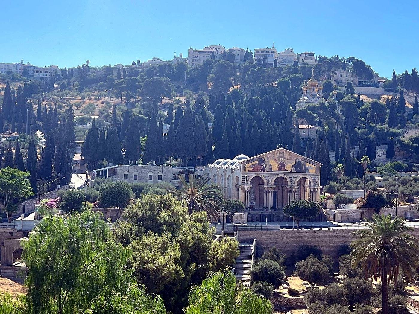 Igreja de Todas as Nações no Monte das Oliveiras - passeio com guia brasileira em Jerusalém
