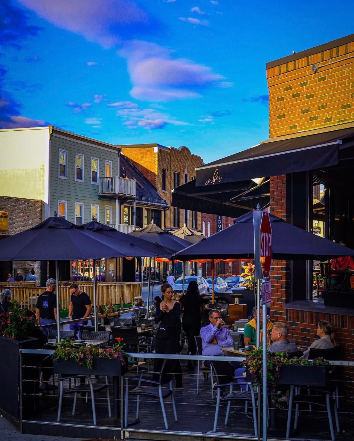 Restaurantes com mesas ao ar livre no ByWard Market