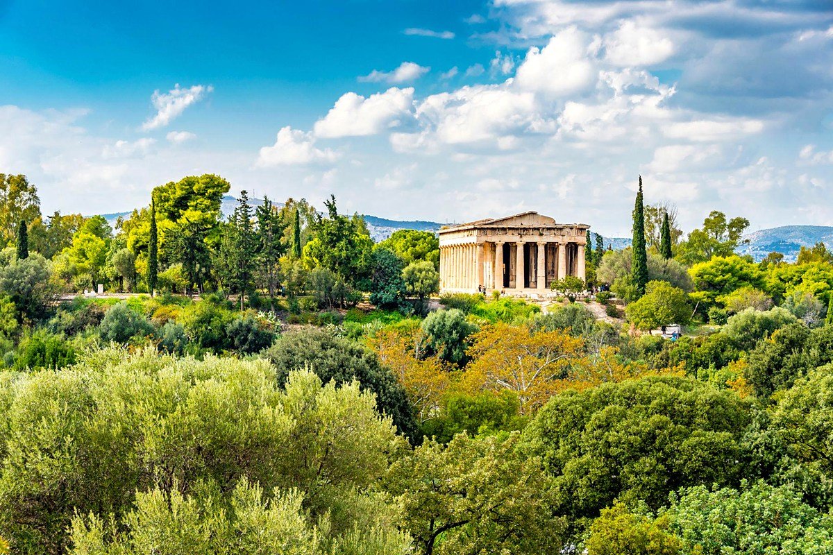 Templo de Hefesto na Ágora Antiga de Atenas