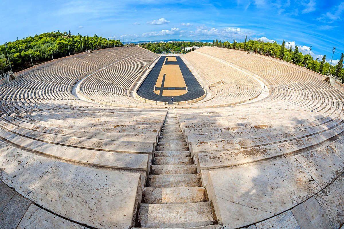 Arquibancadas de mármore do Estádio Panatenaico