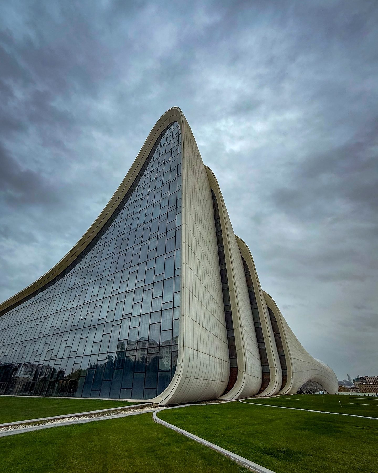 Centro Heydar Aliyev, obra de Zaha Hadid em Baku