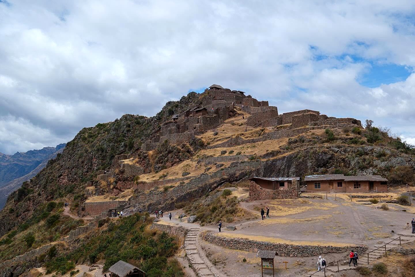 Sítio arqueológico de Pisac no Vale Sagrado