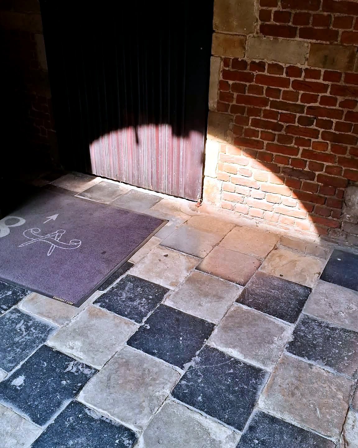 Entrada do Museu Plantin-Moretus em Antuérpia