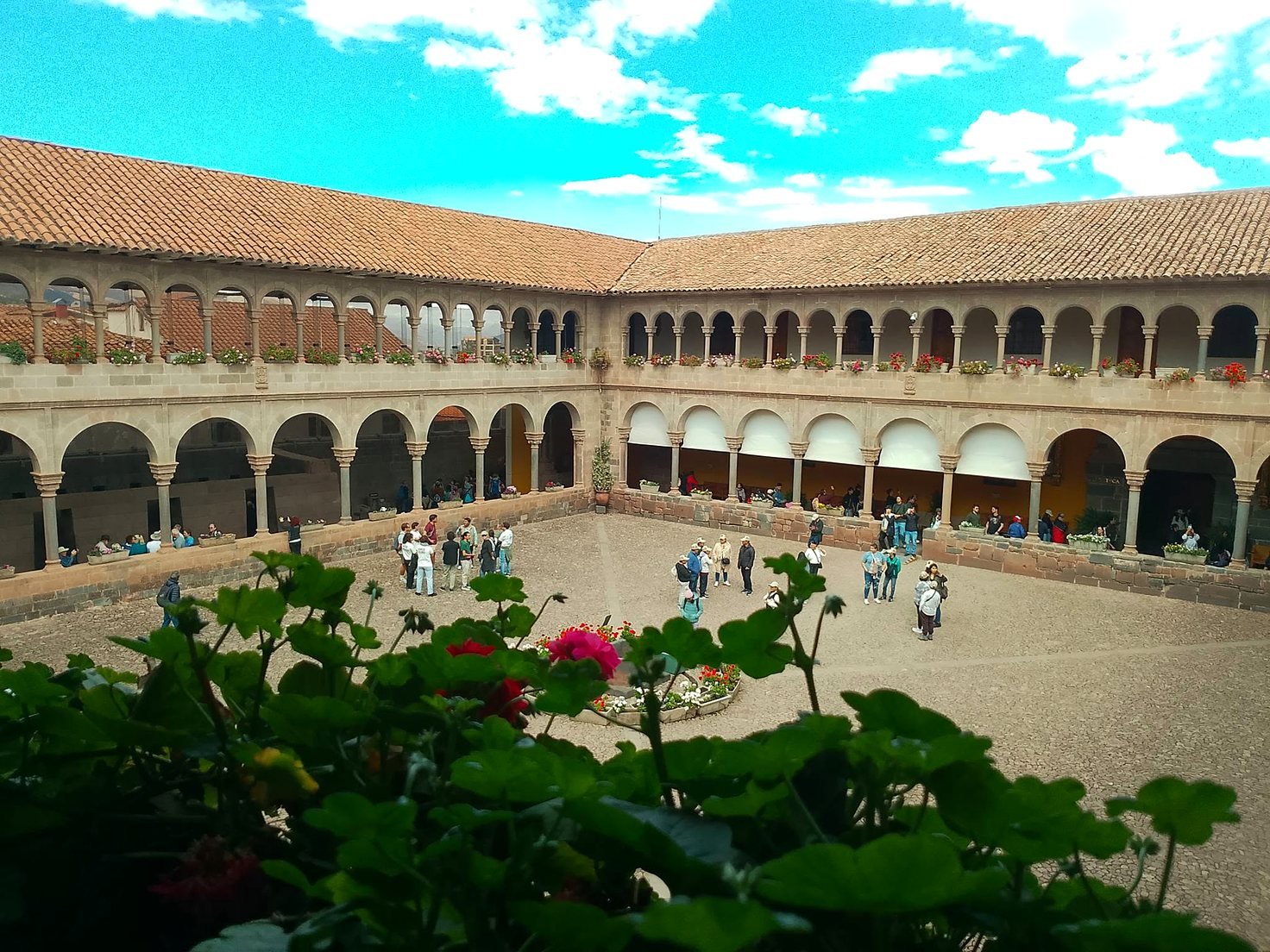 Claustro do Qorikancha, o Templo do Sol, em Cusco