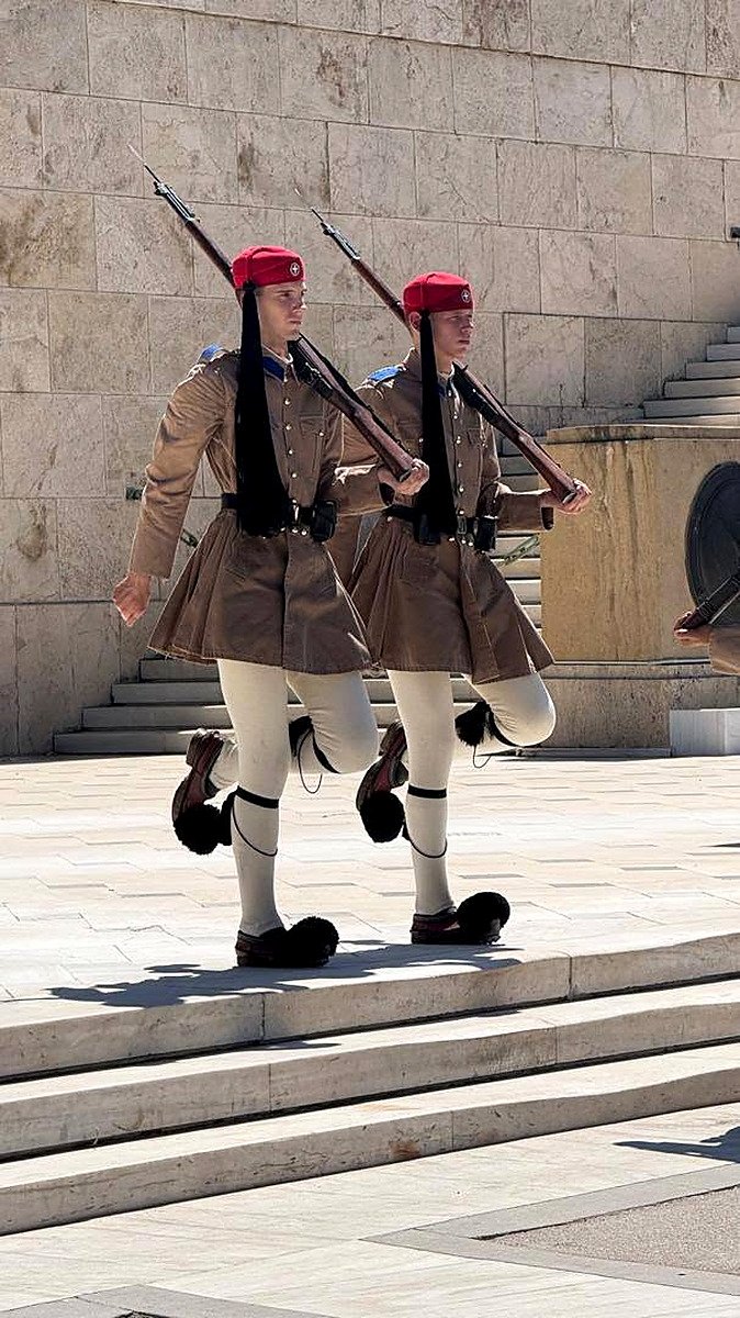 Troca da guarda na Praça Syntagma