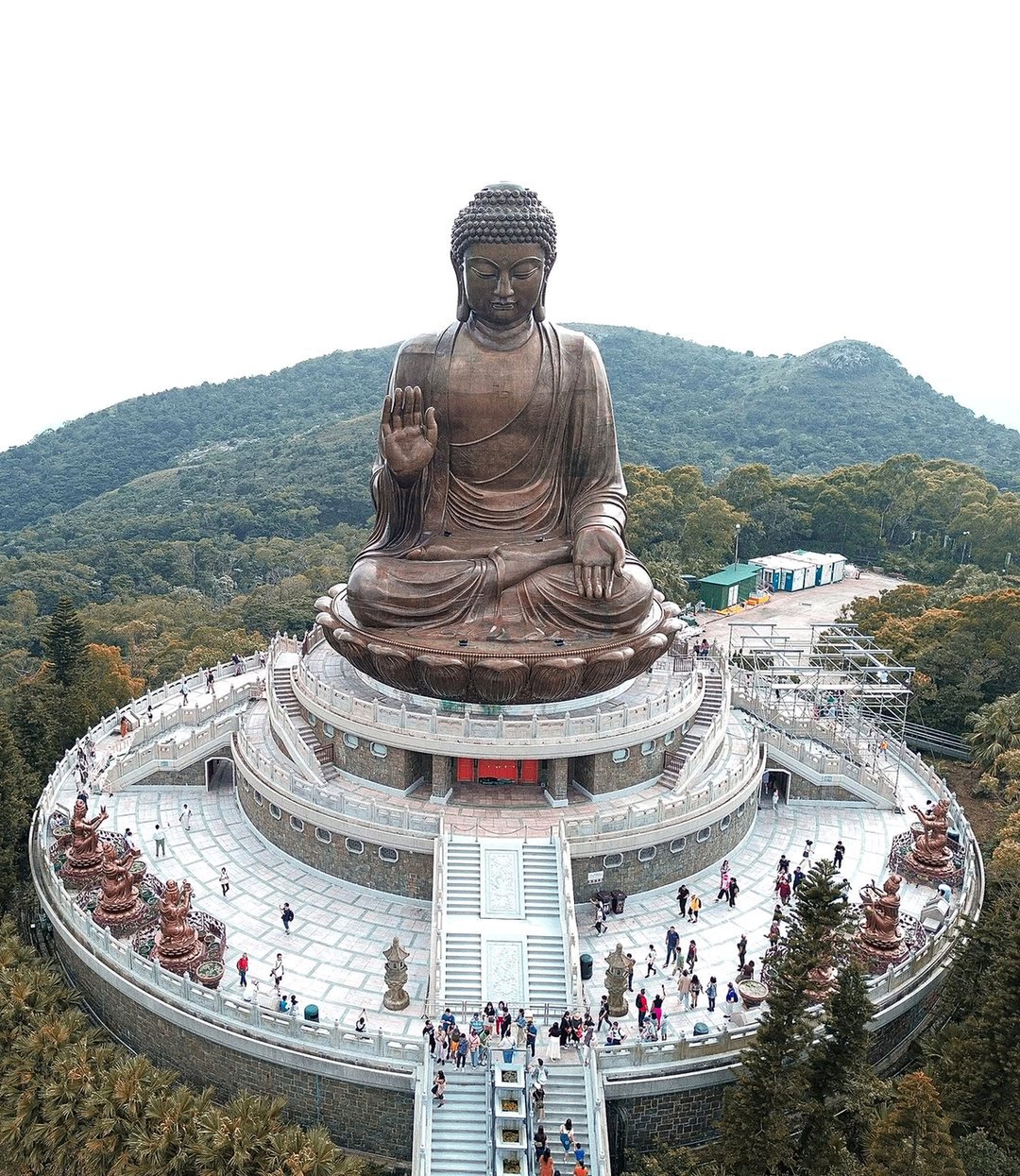 Tian Tan Buddha, o Big Buddha de Ngong Ping na Ilha de Lantau