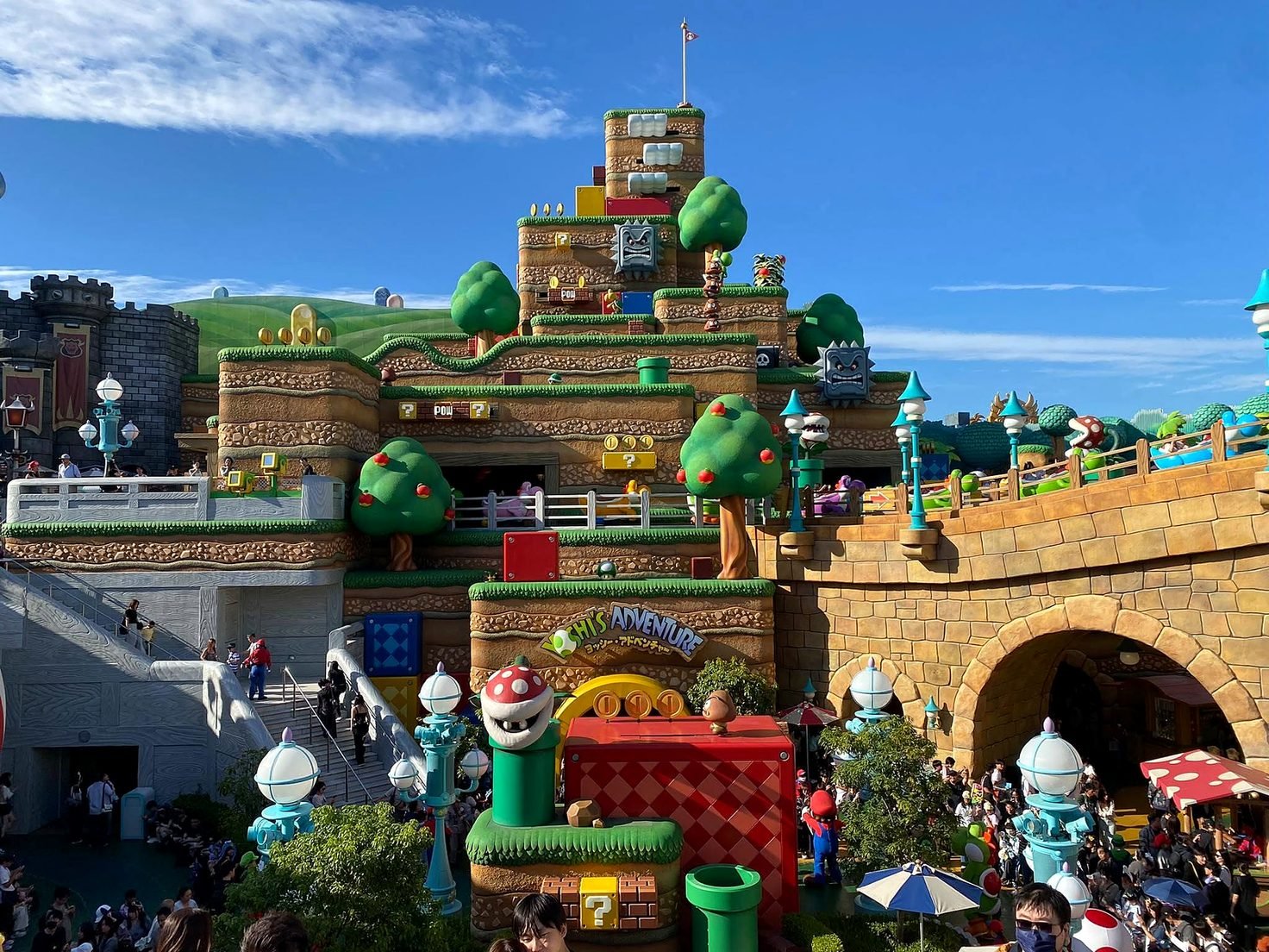 Área Super Nintendo World na Universal Studios Japan, em Osaka