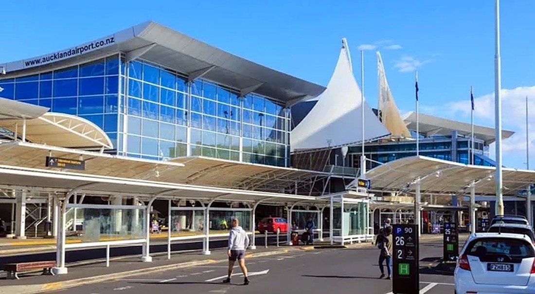 Terminal internacional do Aeroporto de Auckland, Nova Zelândia