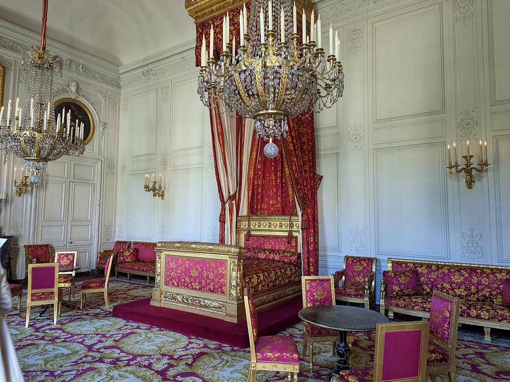 Quarto decorado no Grand Trianon, em Versalhes
