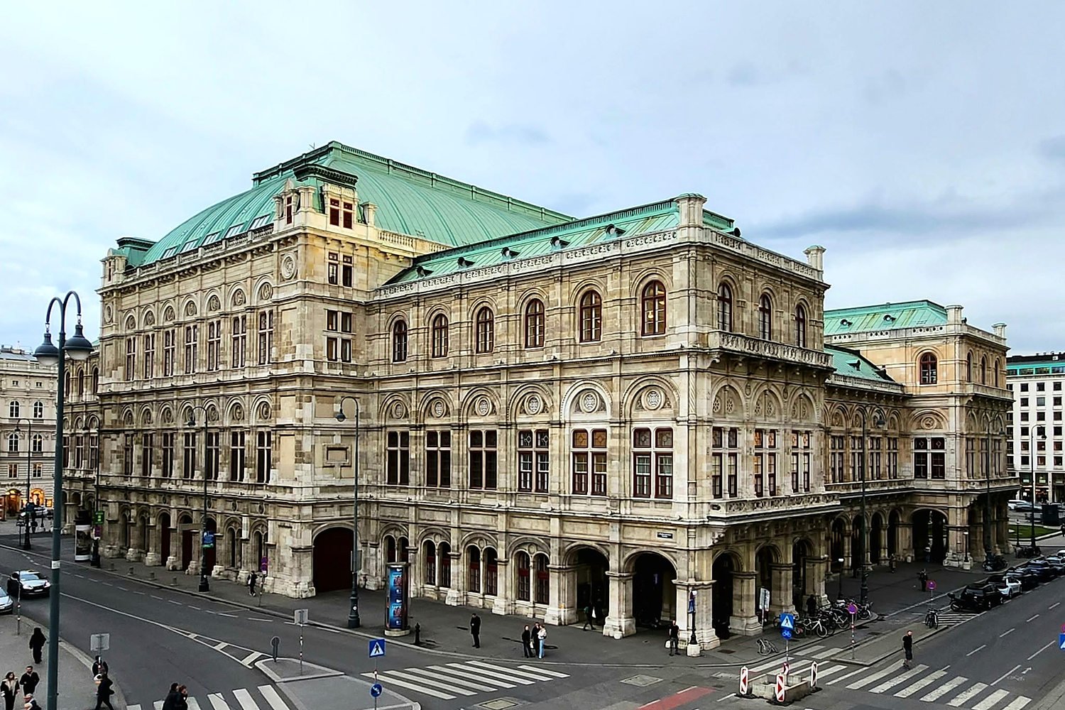 Ópera Estatal de Viena, na Ringstrasse