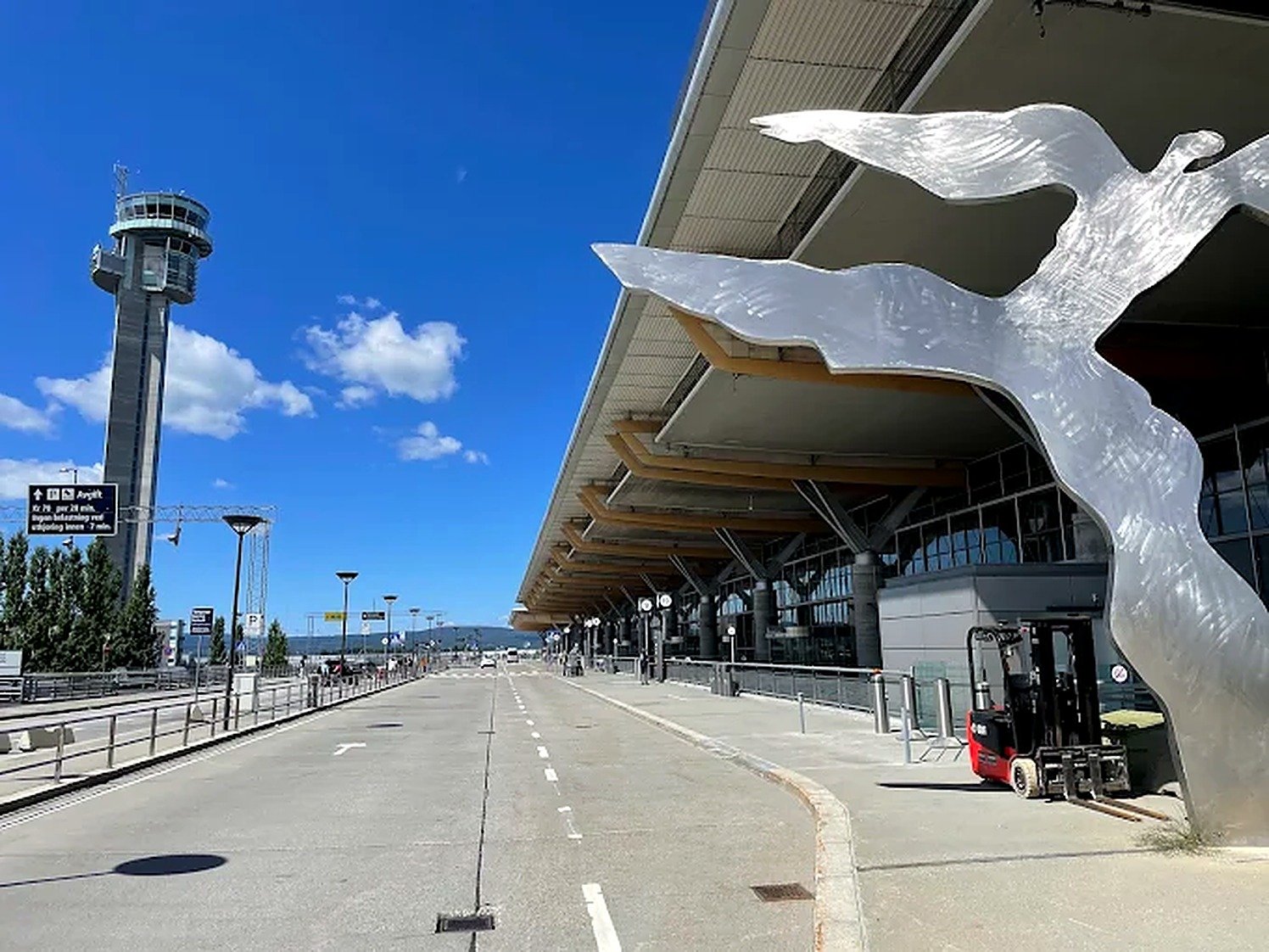 Área de desembarque do Aeroporto de Oslo-Gardermoen