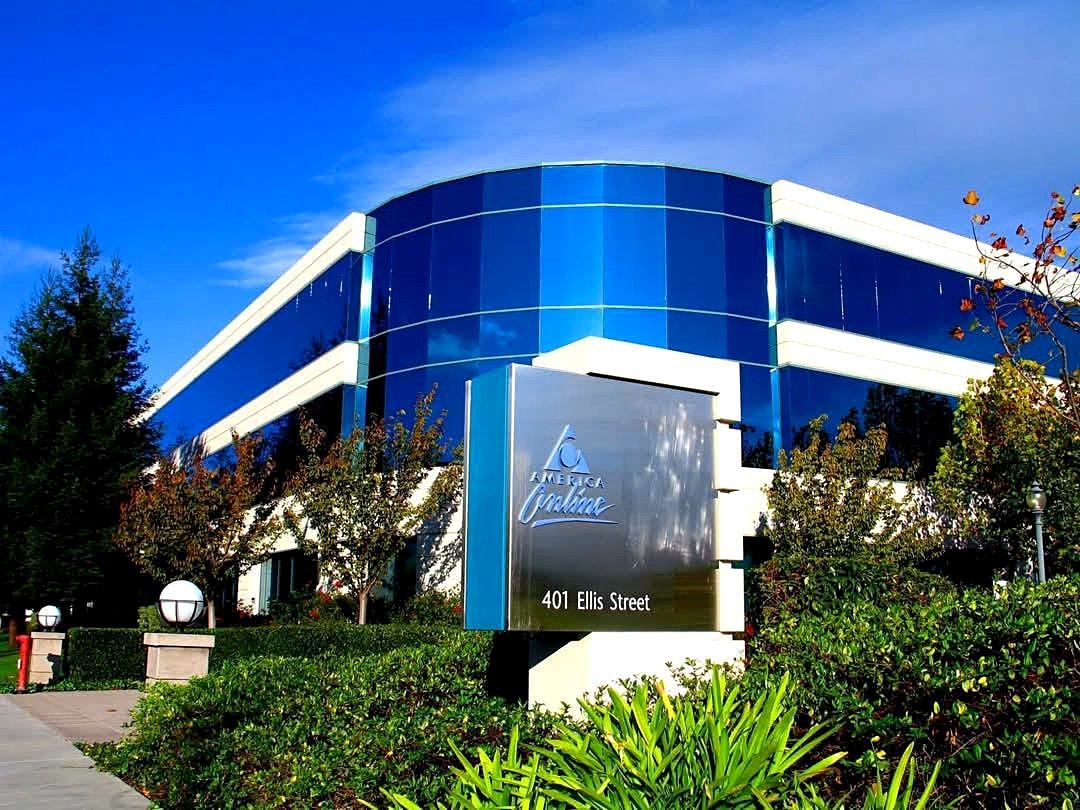 Edifício da America Online (AOL) na Ellis Street, em Mountain View